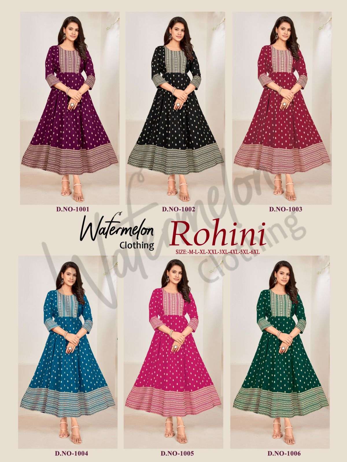ROHINI HEAVY RAYON GOLD KHADI PRINT NECK HANDWORK KURTI Wholesale catalog