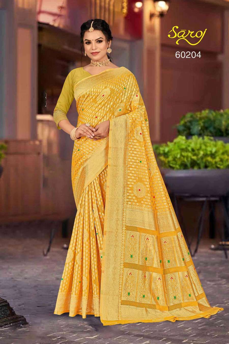 Saroj Kanakdhara Vol 1 Festive Cotton Saree Wholesale catalog