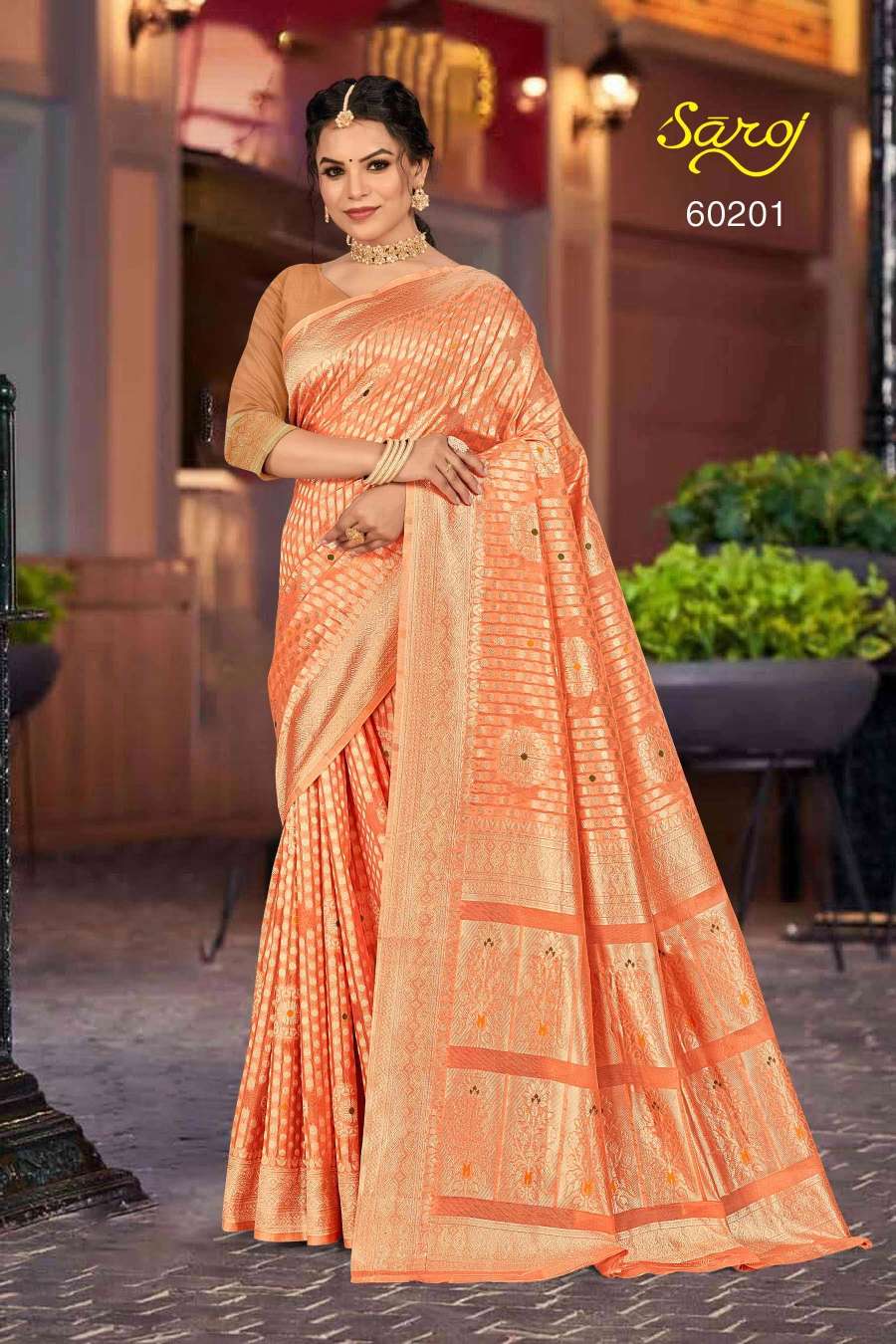 Saroj Kanakdhara Vol 1 Festive Cotton Saree Wholesale catalog