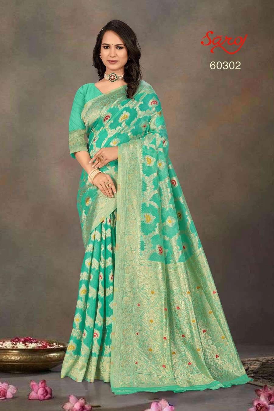 Saroj Kanakdhara Vol 2 Festive Cotton Saree Wholesale catalog