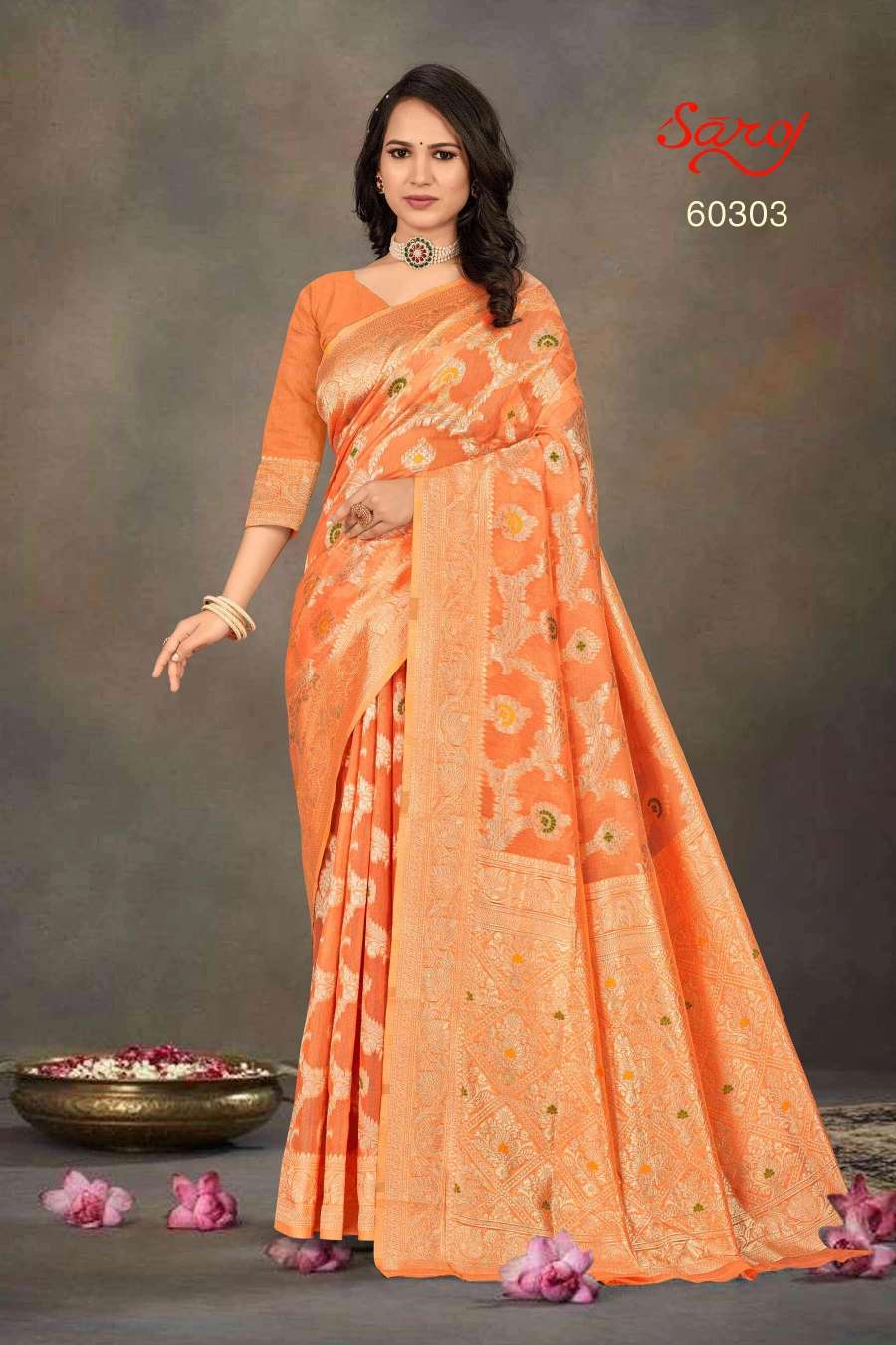 Saroj Kanakdhara Vol 2 Festive Cotton Saree Wholesale catalog