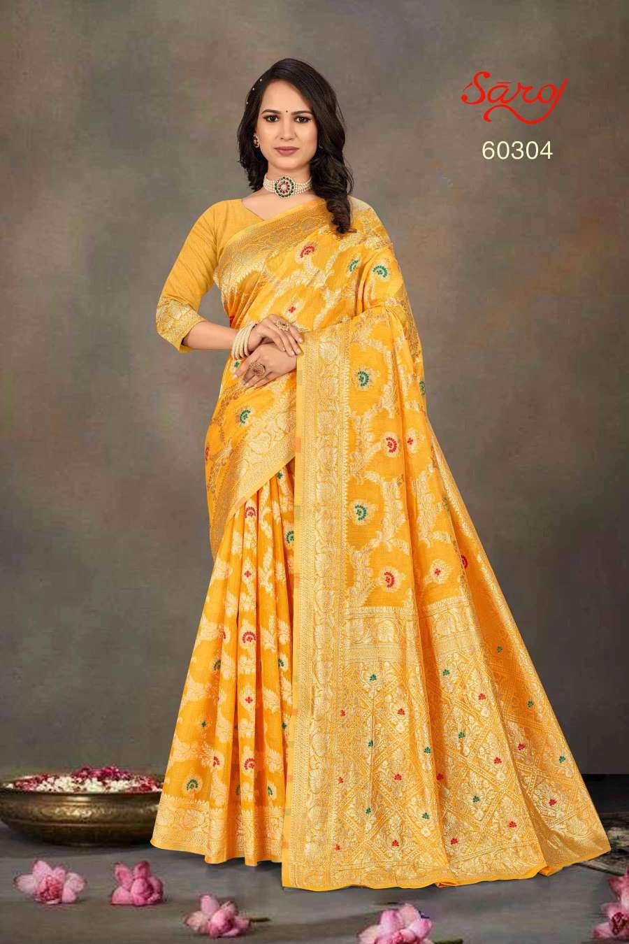 Saroj Kanakdhara Vol 2 Festive Cotton Saree Wholesale catalog