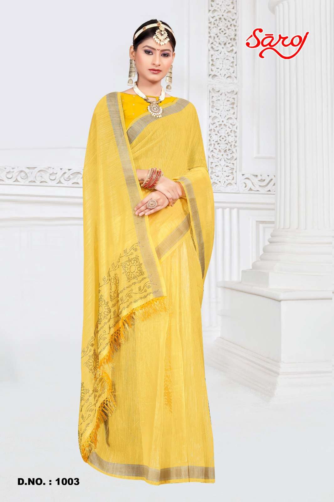 Saroj Mahotsav Vol 1 Causal Cotton Saree Wholesale catalog