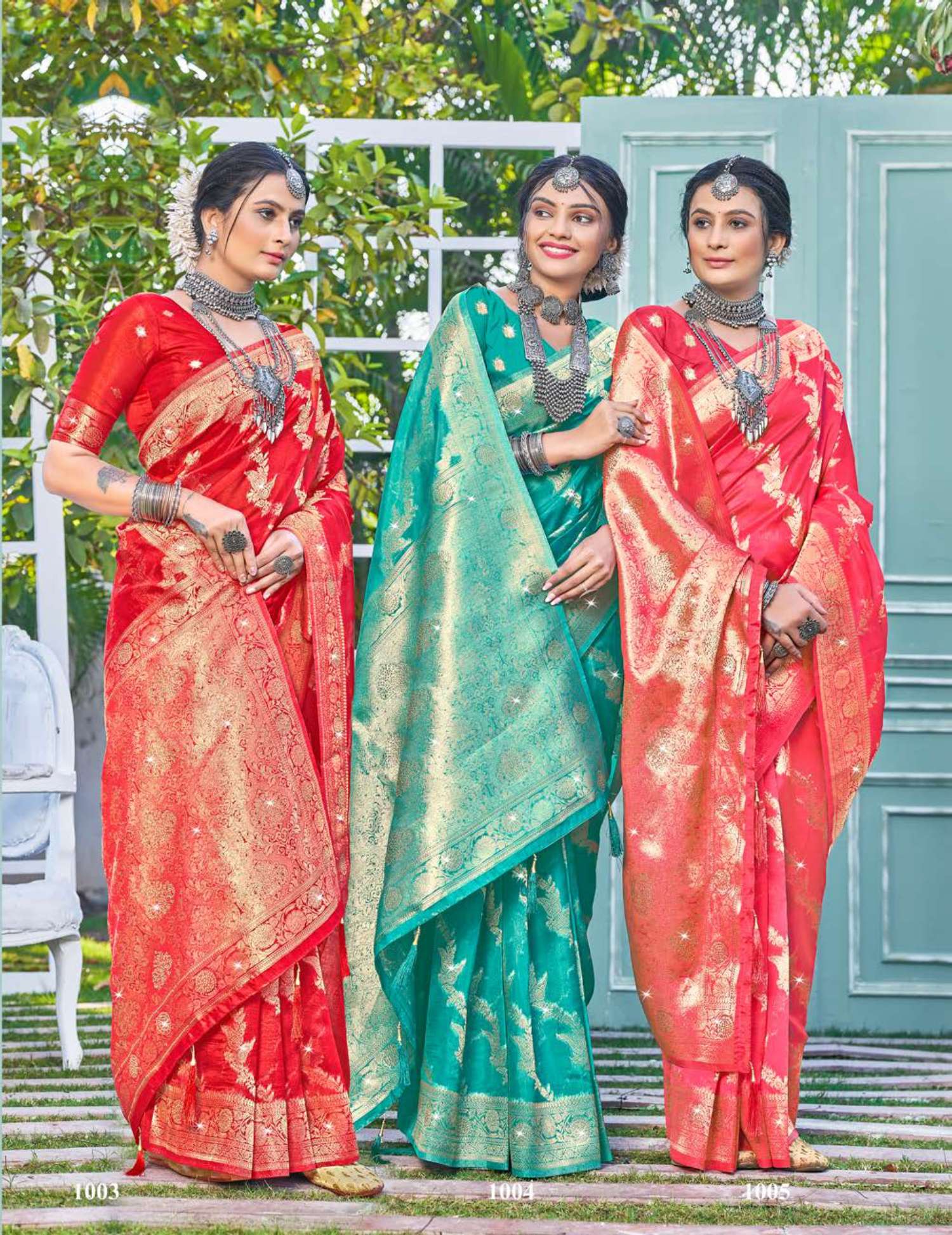 Saroj textile presents Chaaru Vol 1 Banarasi sarees catalogue