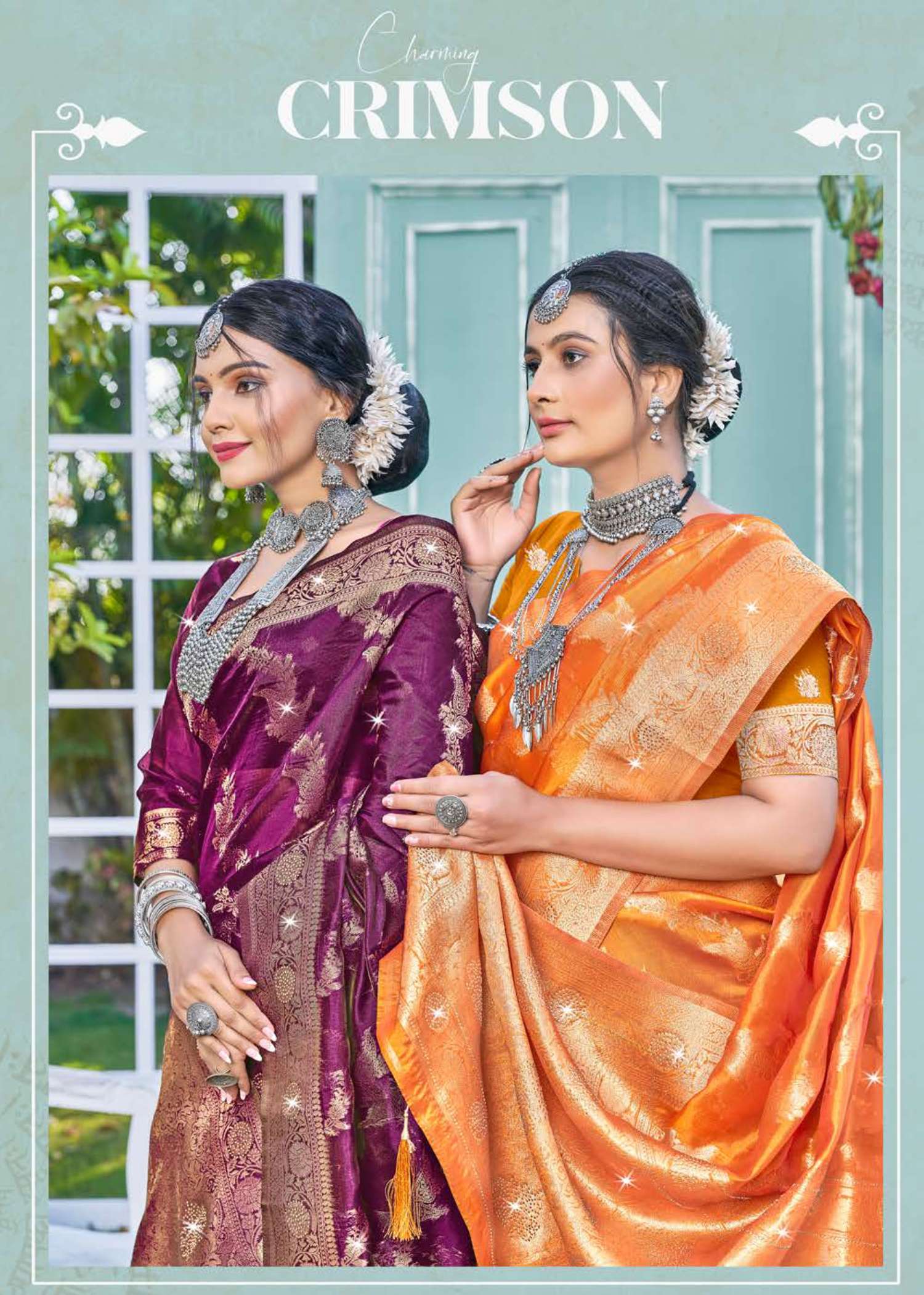 Saroj textile presents Chaaru Vol 1 Banarasi sarees catalogue
