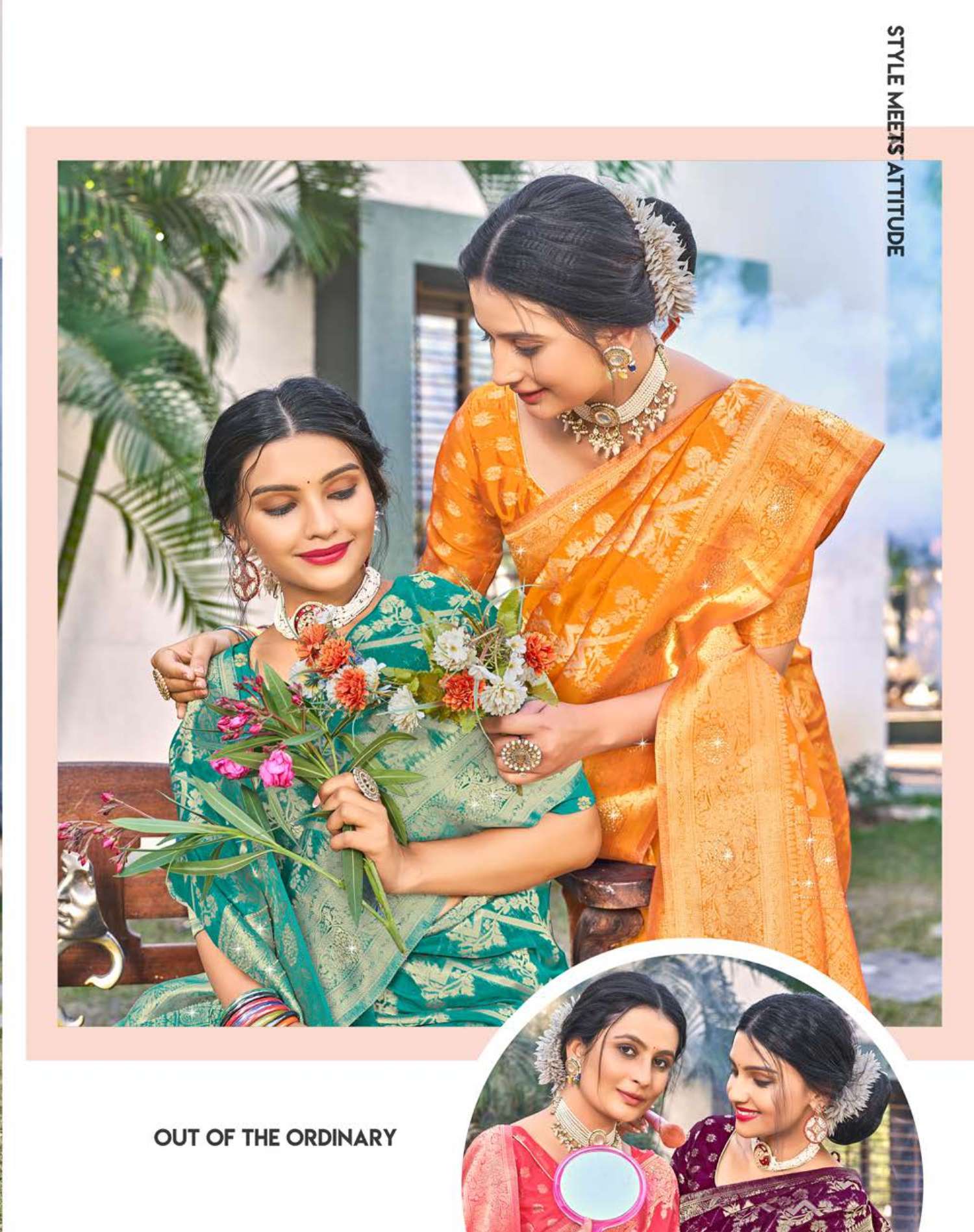 Saroj textile presents Chaaru Vol 4 Banarasi sarees catalogue