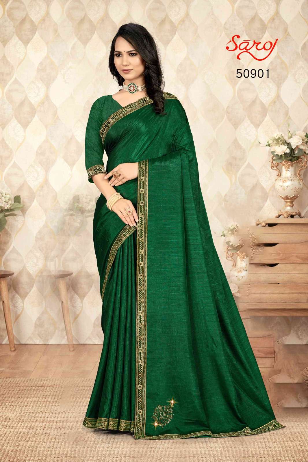 Saroj textile presents Fruit combo-6 Designer casual sarees catalogue