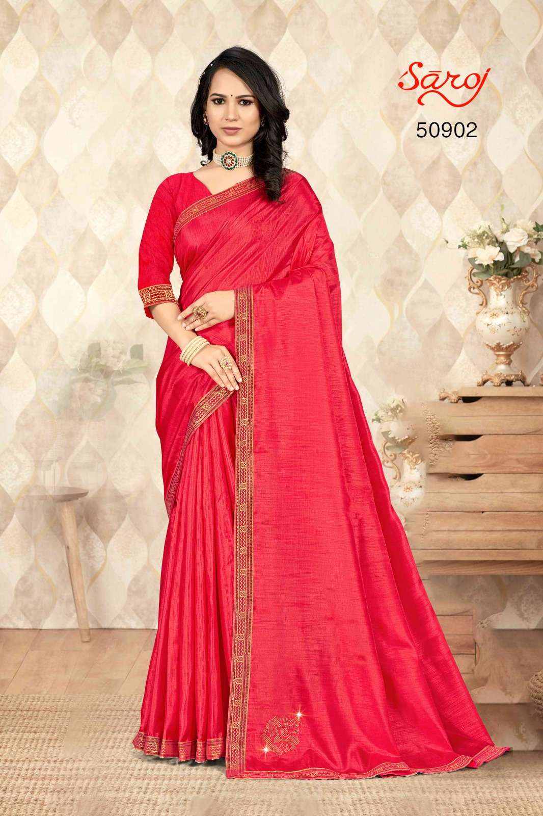 Saroj textile presents Fruit combo-6 Designer casual sarees catalogue