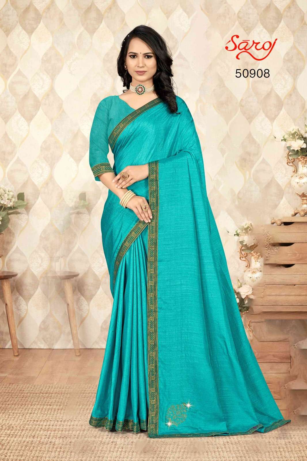 Saroj textile presents Fruit combo-6 Designer casual sarees catalogue