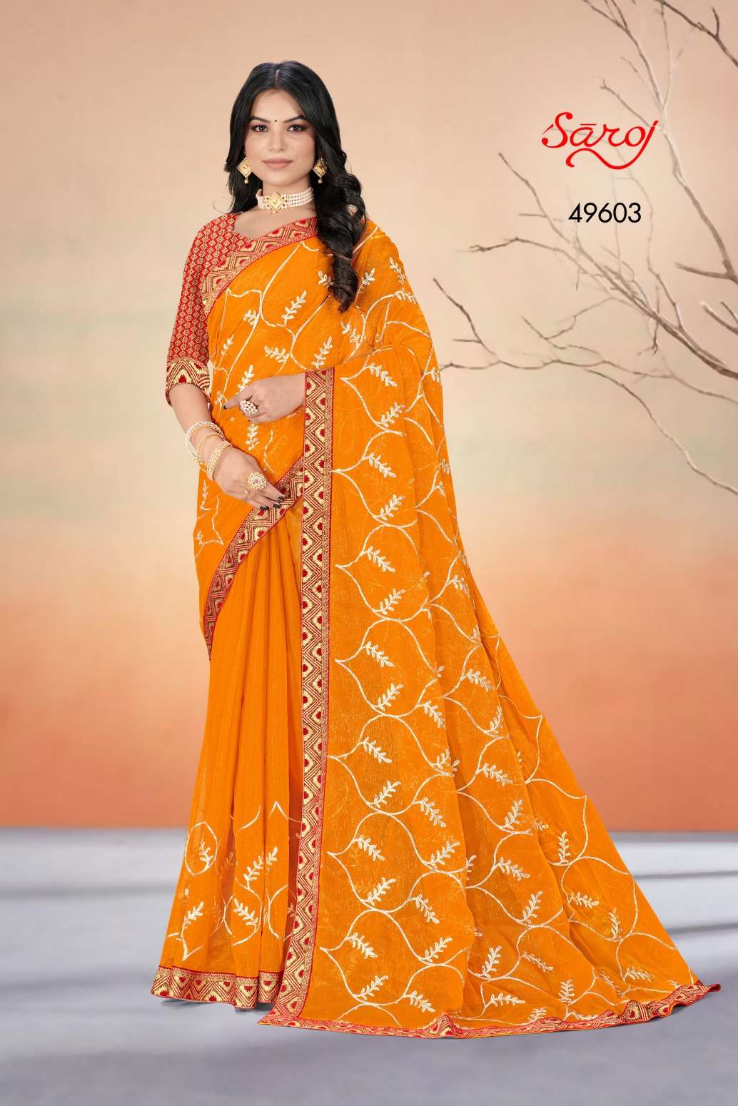 Saroj textile presents Jihaana casual sarees catalogue