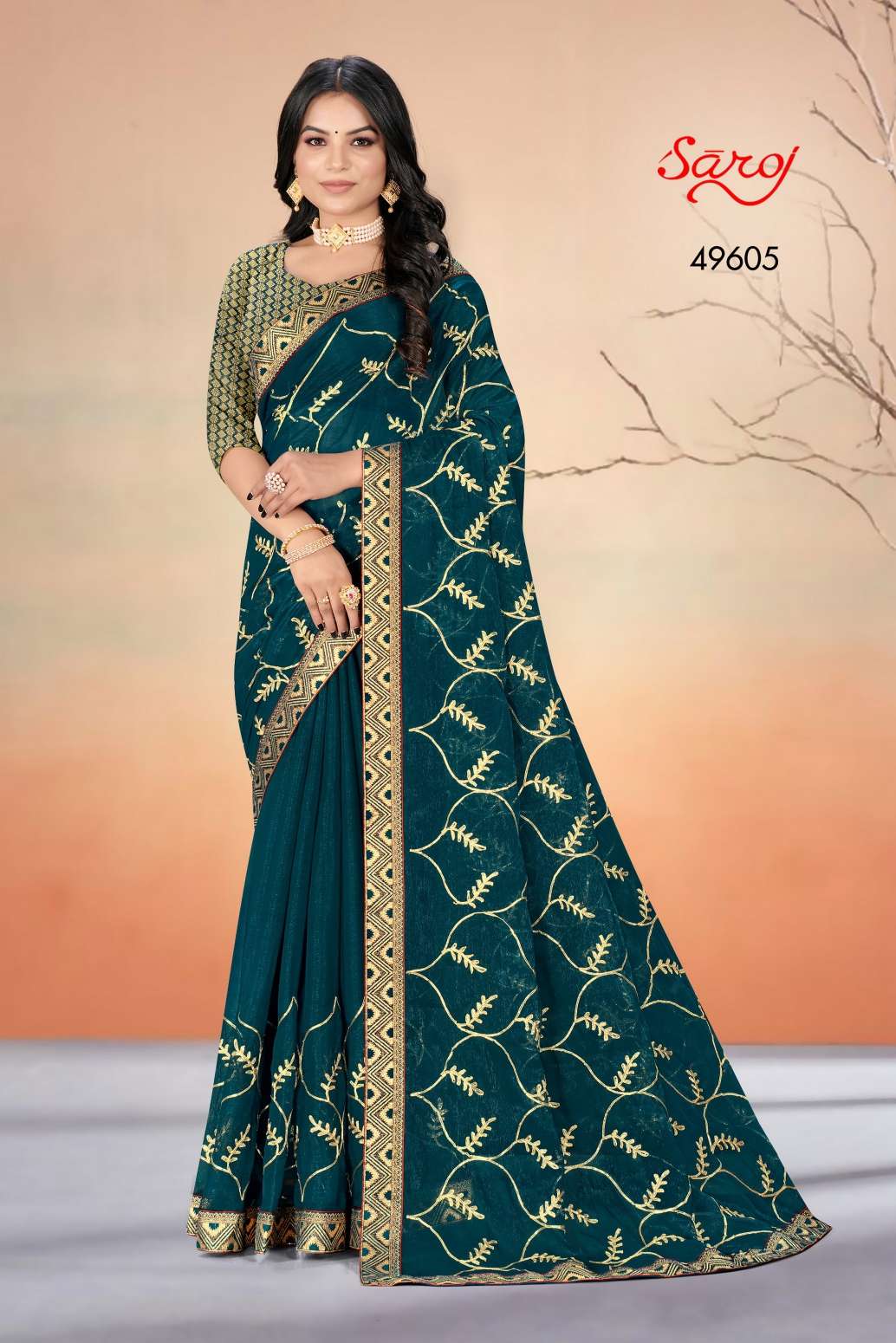 Saroj textile presents Jihaana casual sarees catalogue