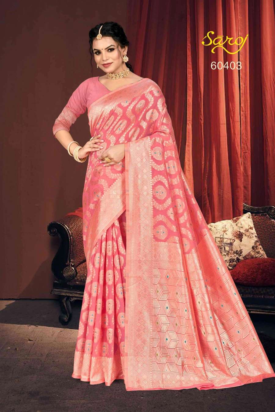 Saroj textile presents Kanakdhara vol-3 Cotton Designer sarees catalogue