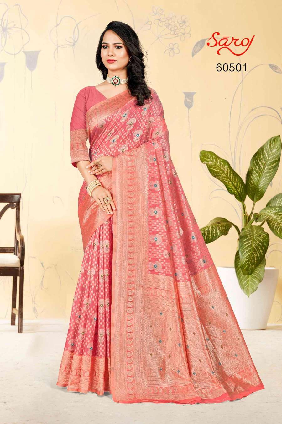 Saroj textile presents Kanakdhara vol-4 Cotton Designer sarees catalogue