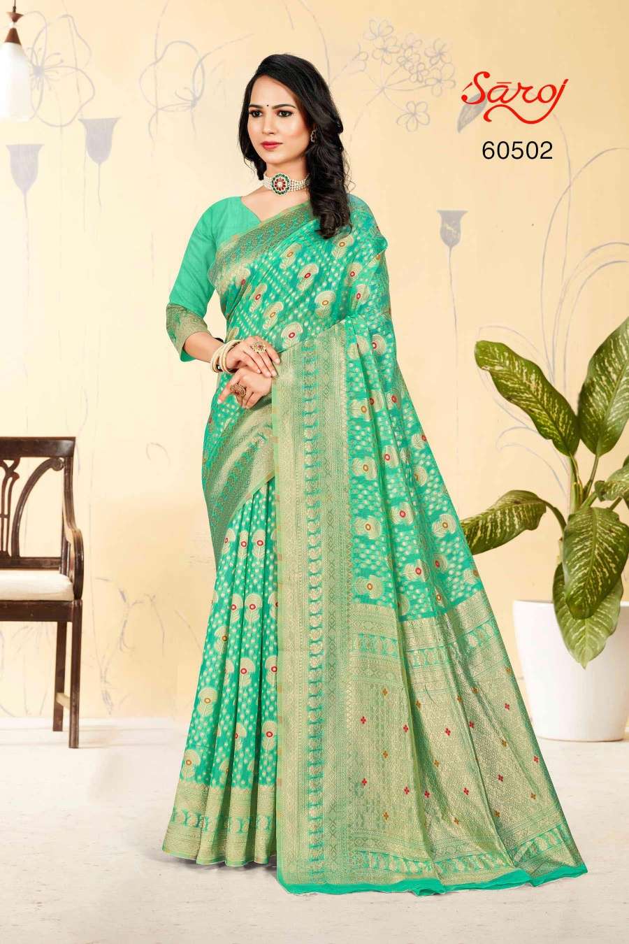 Saroj textile presents Kanakdhara vol-4 Cotton Designer sarees catalogue