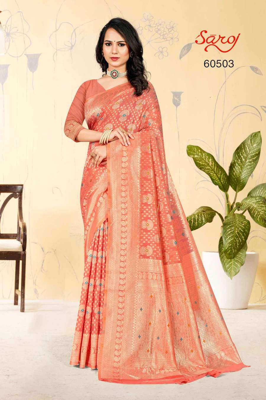 Saroj textile presents Kanakdhara vol-4 Cotton Designer sarees catalogue