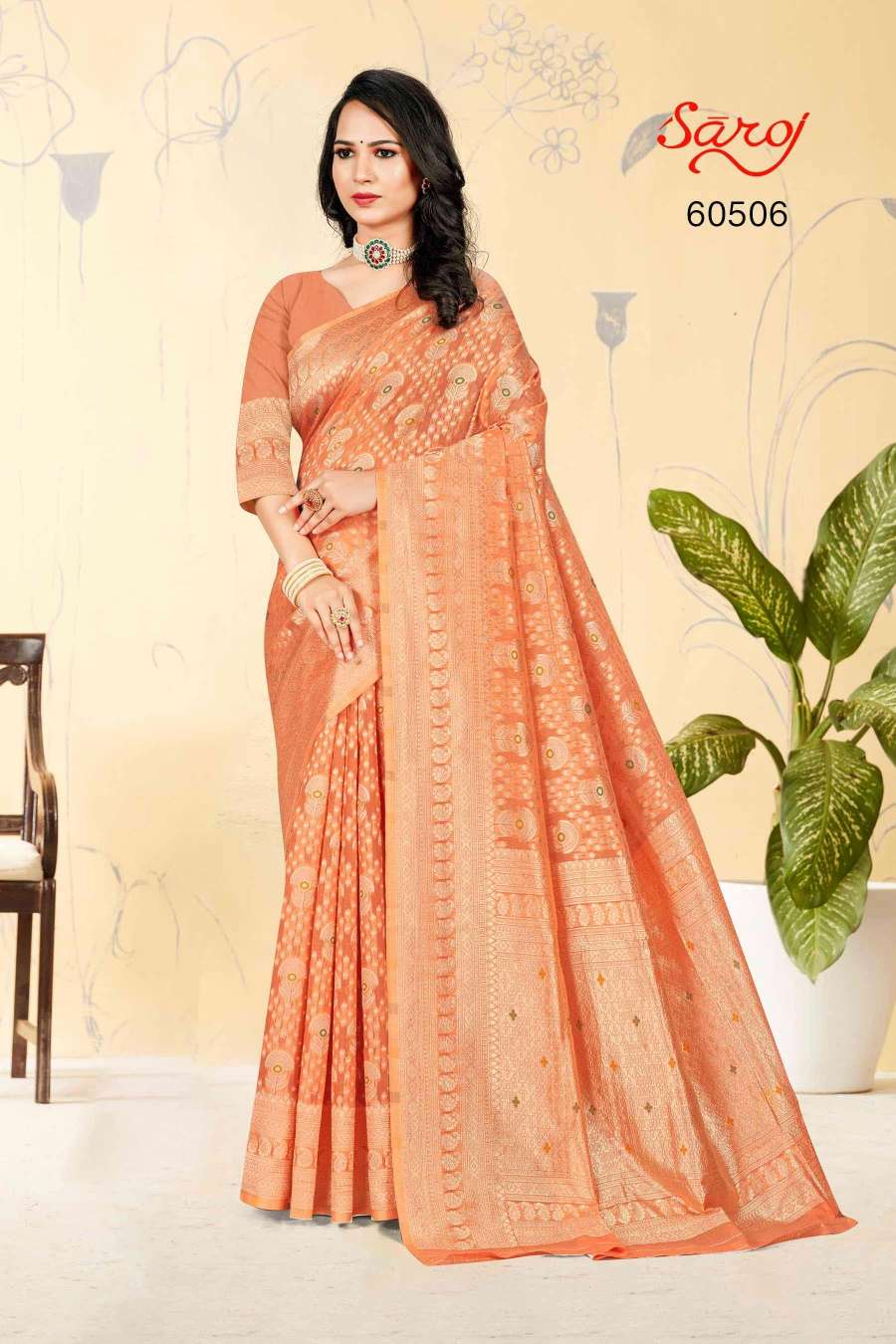 Saroj textile presents Kanakdhara vol-4 Cotton Designer sarees catalogue