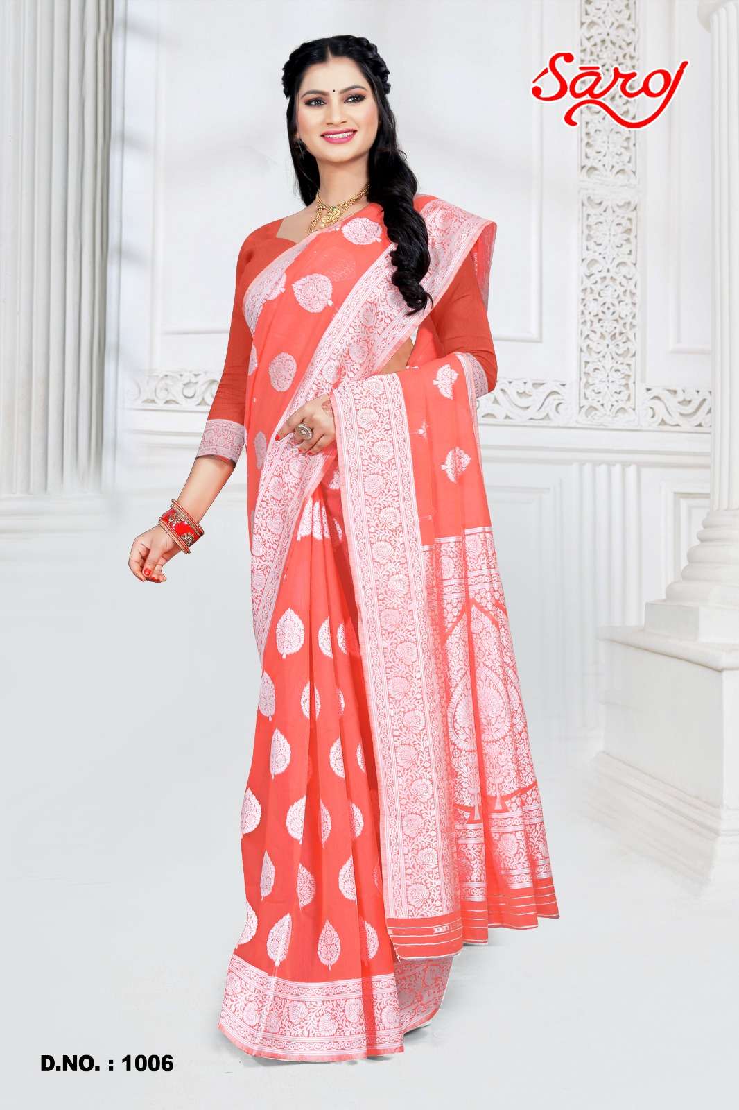 Saroj textile presents Madhuvanti vol-2 Cotton Designer sarees catalogue