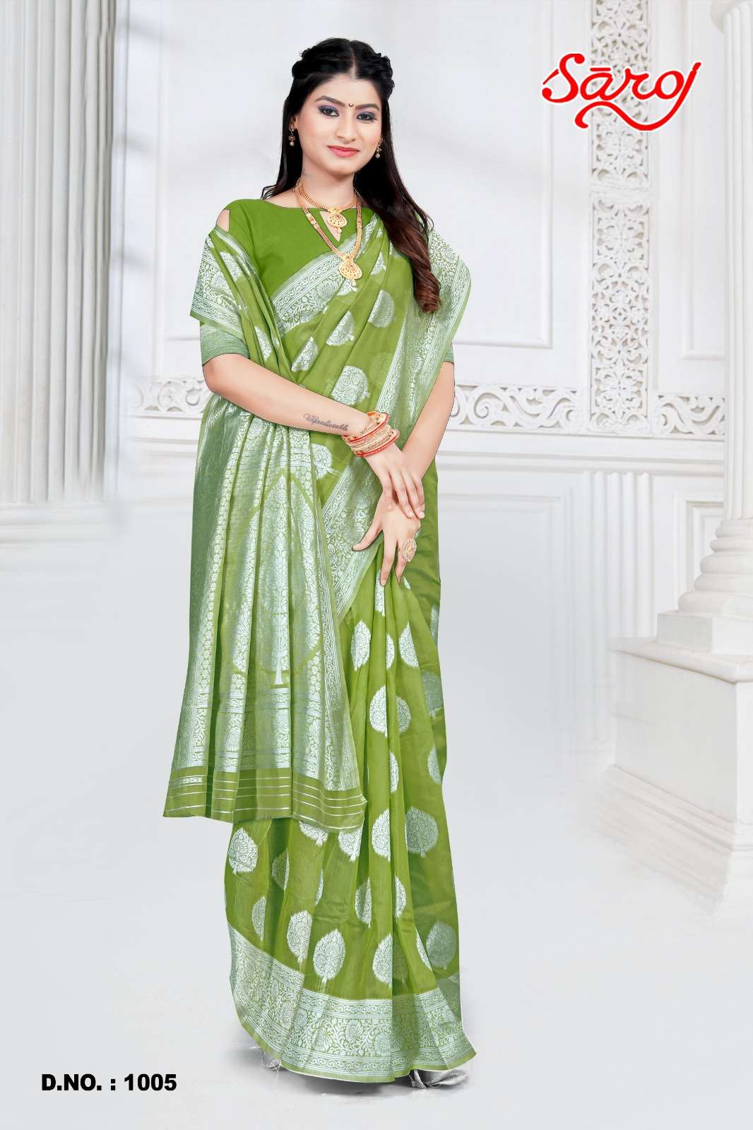Saroj textile presents Madhuvanti vol-2 Cotton Designer sarees catalogue