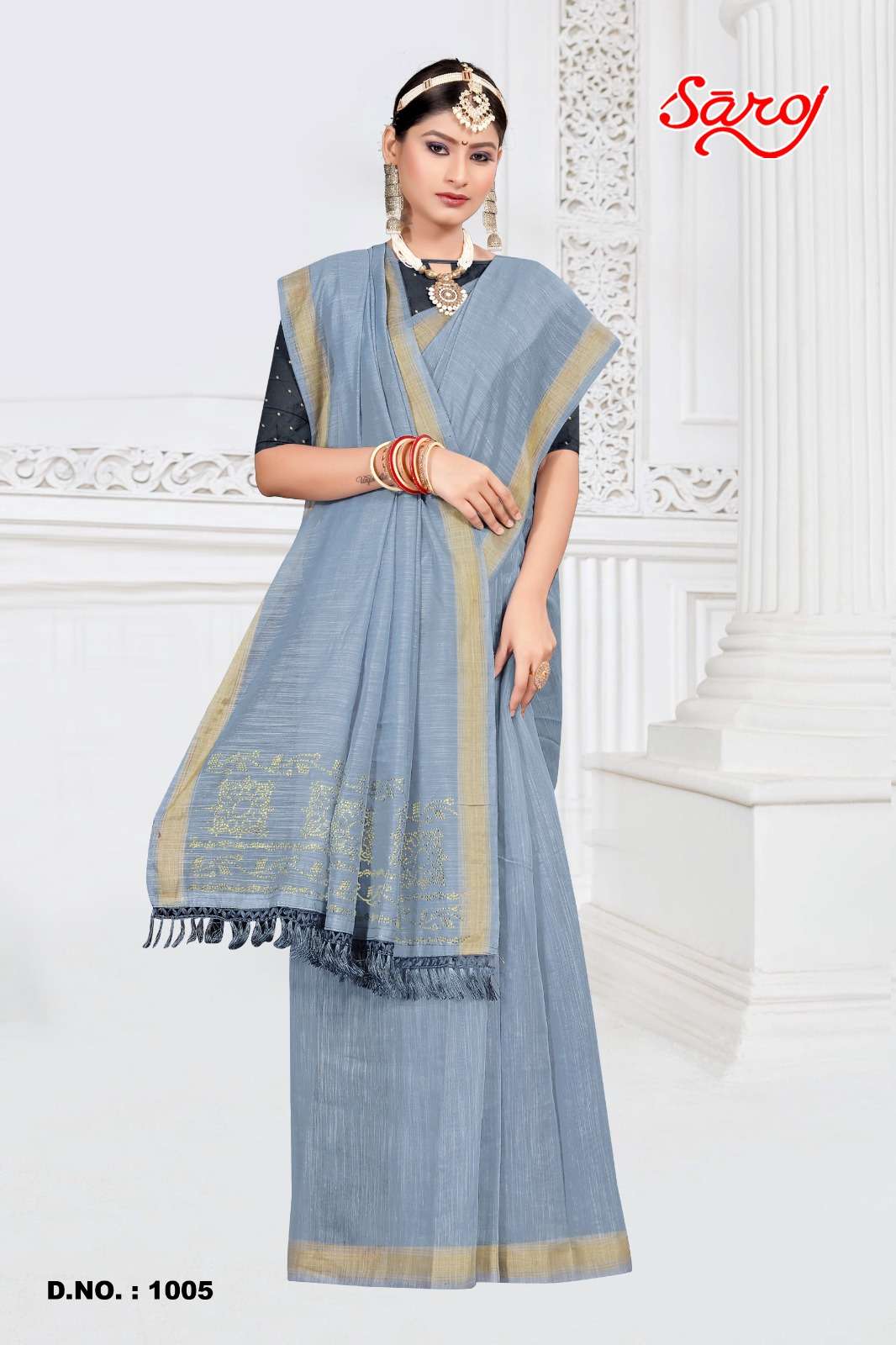 Saroj textile presents Mahotsav vol-1 cotton sarees catalogue