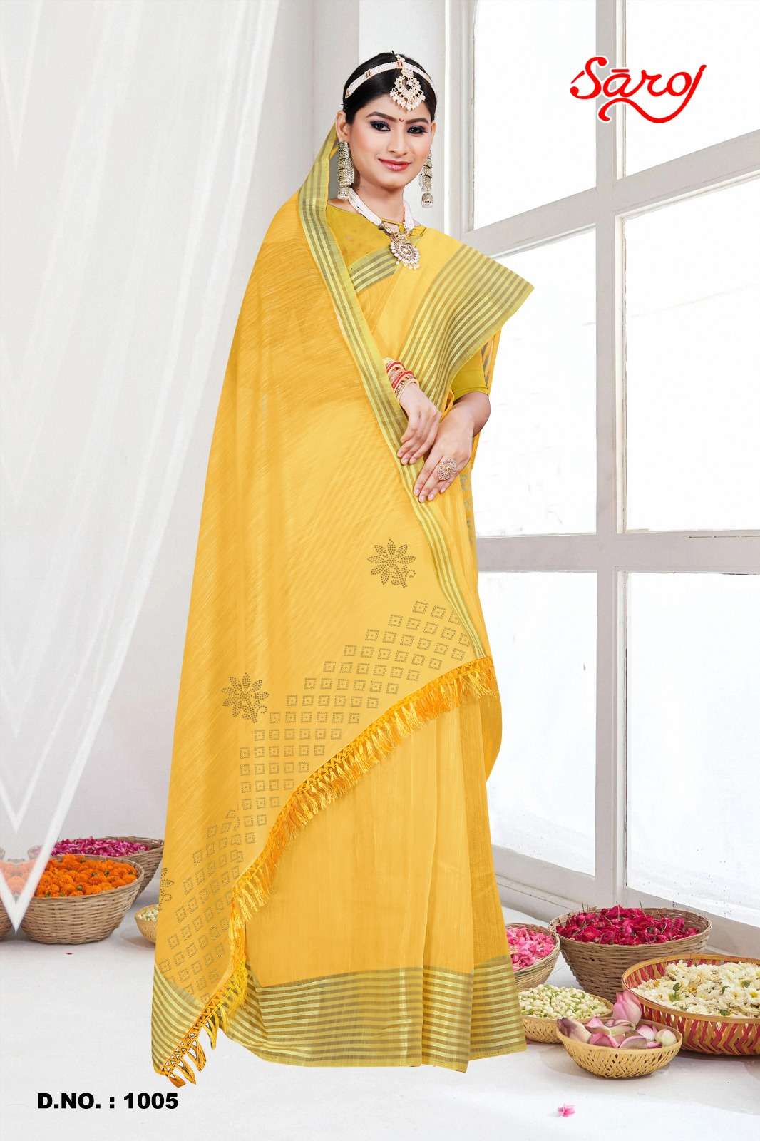 Saroj textile presents Mahotsav vol-2 cotton sarees catalogue