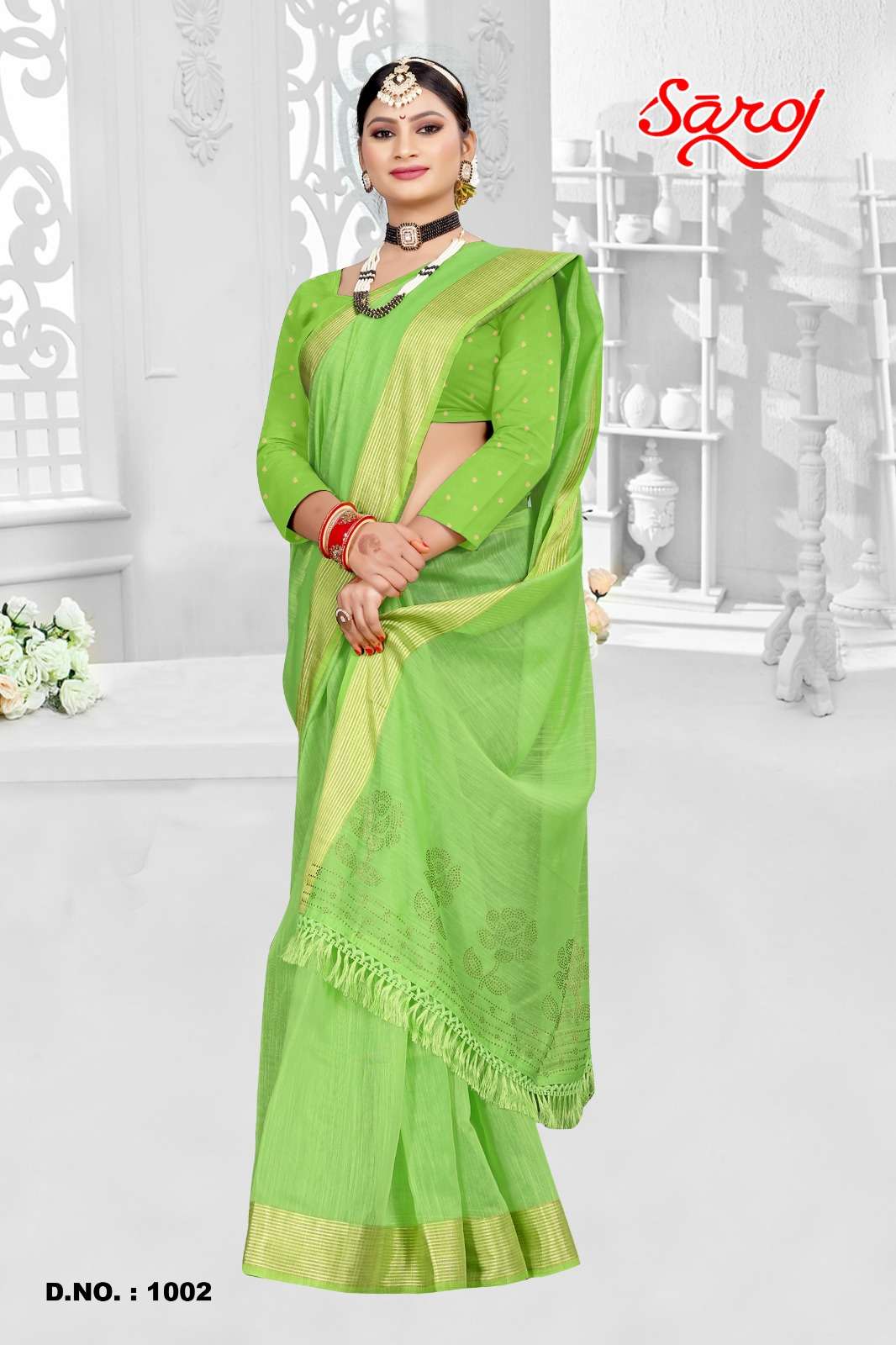 Saroj textile presents Mahotsav vol-3 cotton sarees catalogue