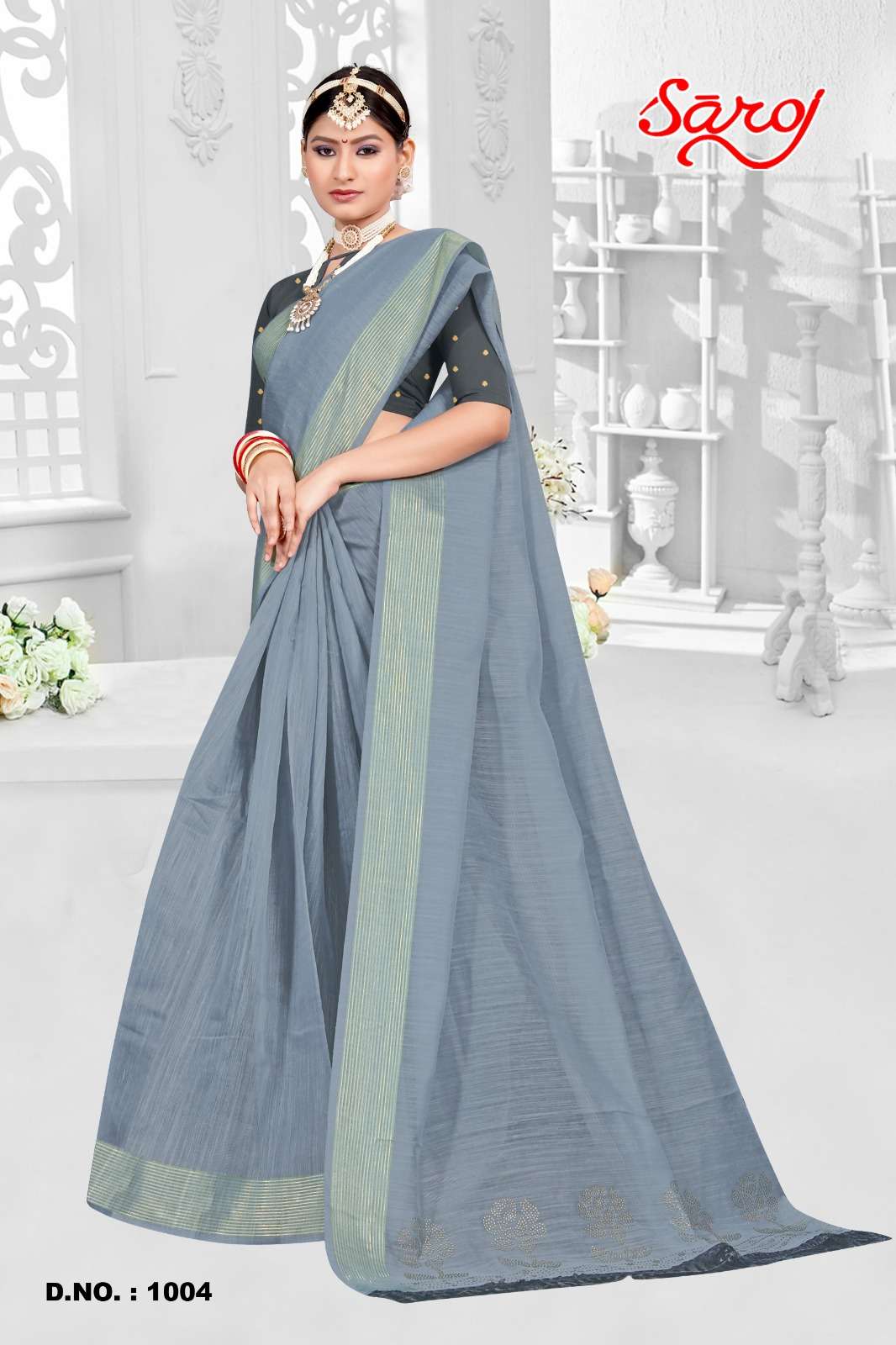 Saroj textile presents Mahotsav vol-3 cotton sarees catalogue