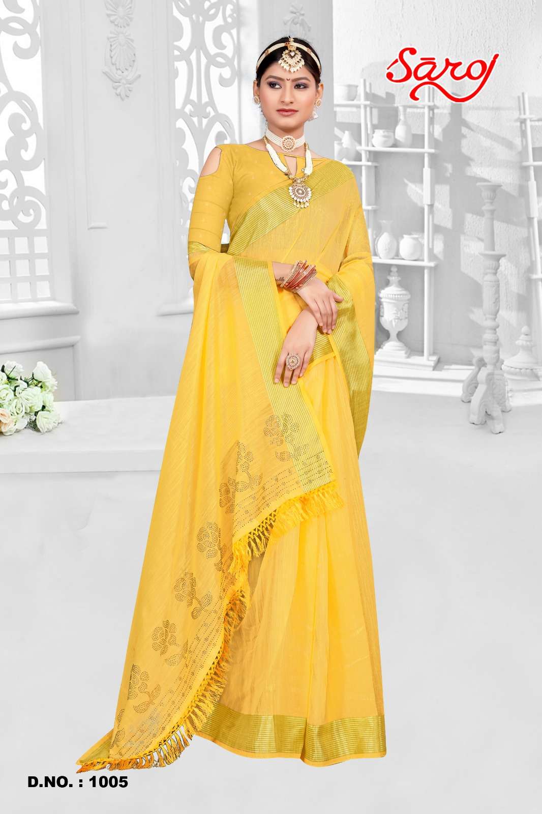 Saroj textile presents Mahotsav vol-3 cotton sarees catalogue