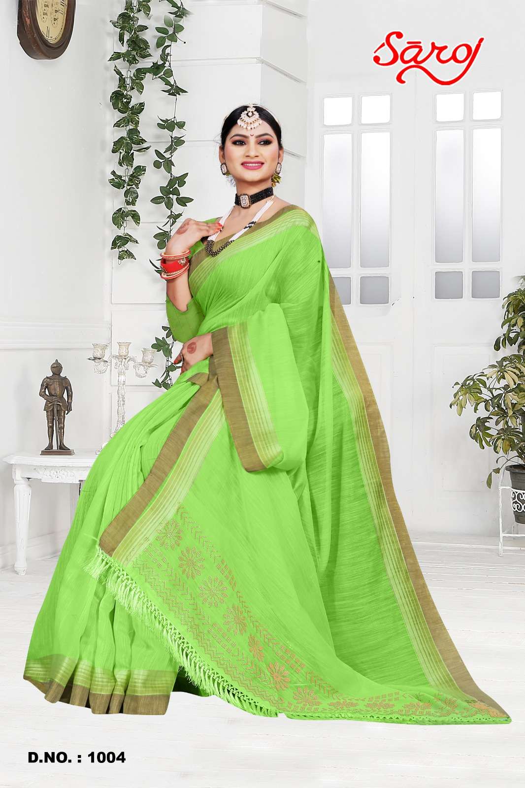 Saroj textile presents Mahotsav vol-4 cotton sarees catalogue