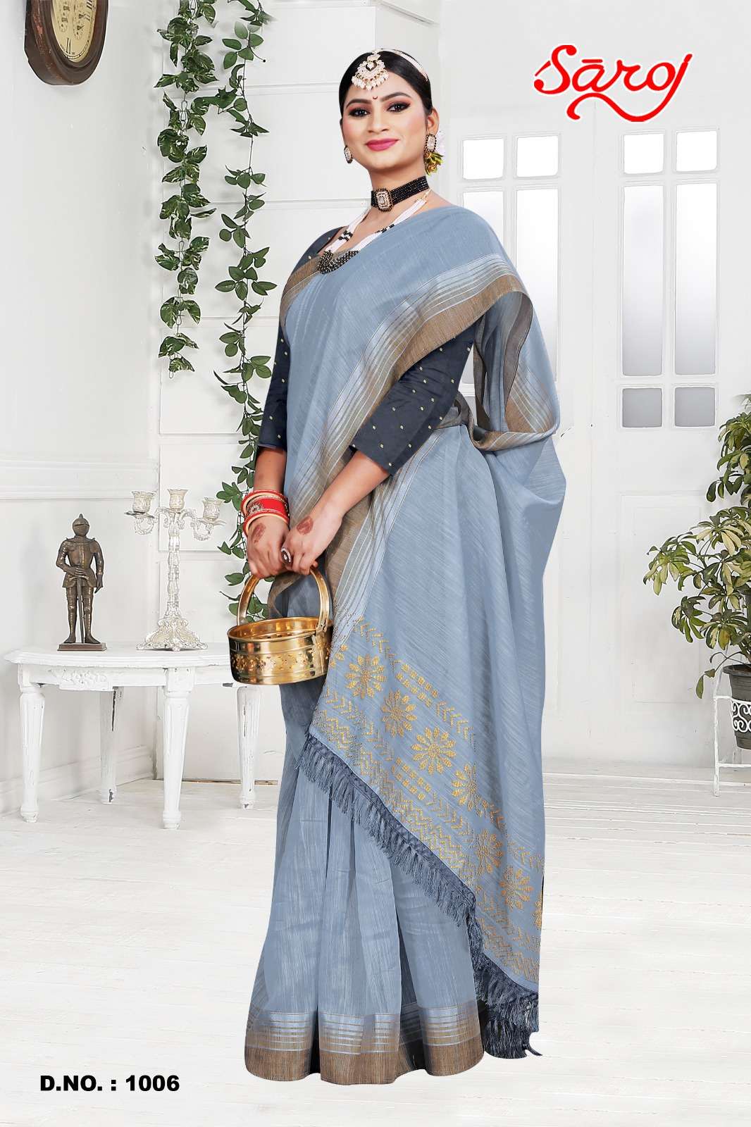 Saroj textile presents Mahotsav vol-4 cotton sarees catalogue
