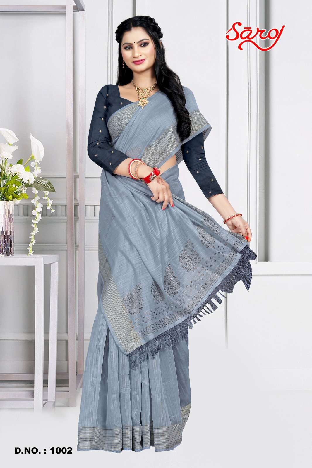 Saroj textile presents Mahotsav vol-5 cotton sarees catalogue