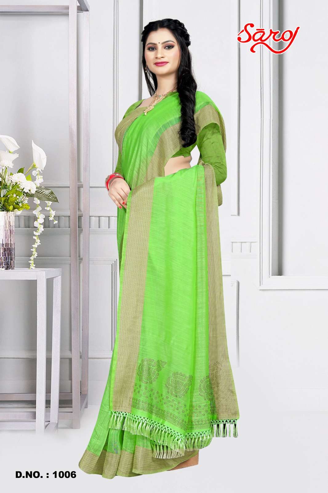 Saroj textile presents Mahotsav vol-5 cotton sarees catalogue