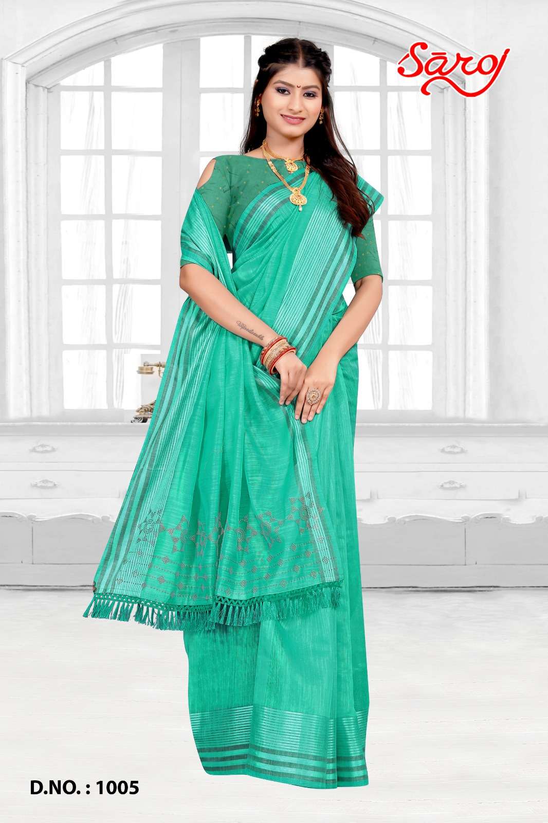 Saroj textile presents Mahotsav vol-6 cotton sarees catalogue