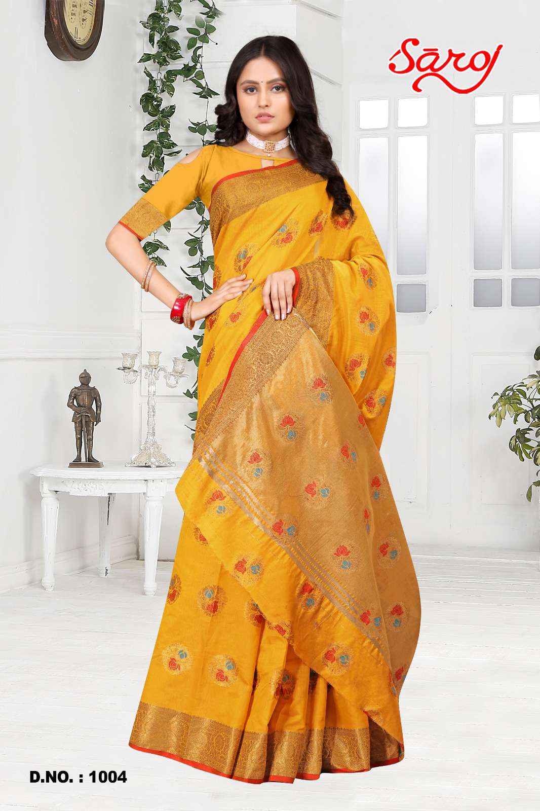 Saroj textile presents Shandaar vol-3 Cotton Designer sarees catalogue
