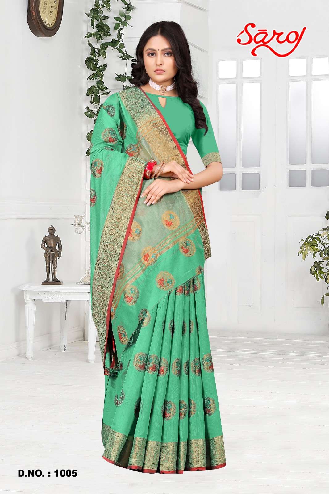 Saroj textile presents Shandaar vol-3 Cotton Designer sarees catalogue