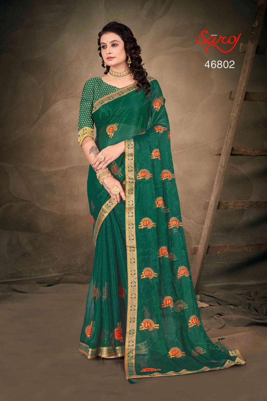 Saroj textile presents Shraddha vol 3 casual sarees catalogue