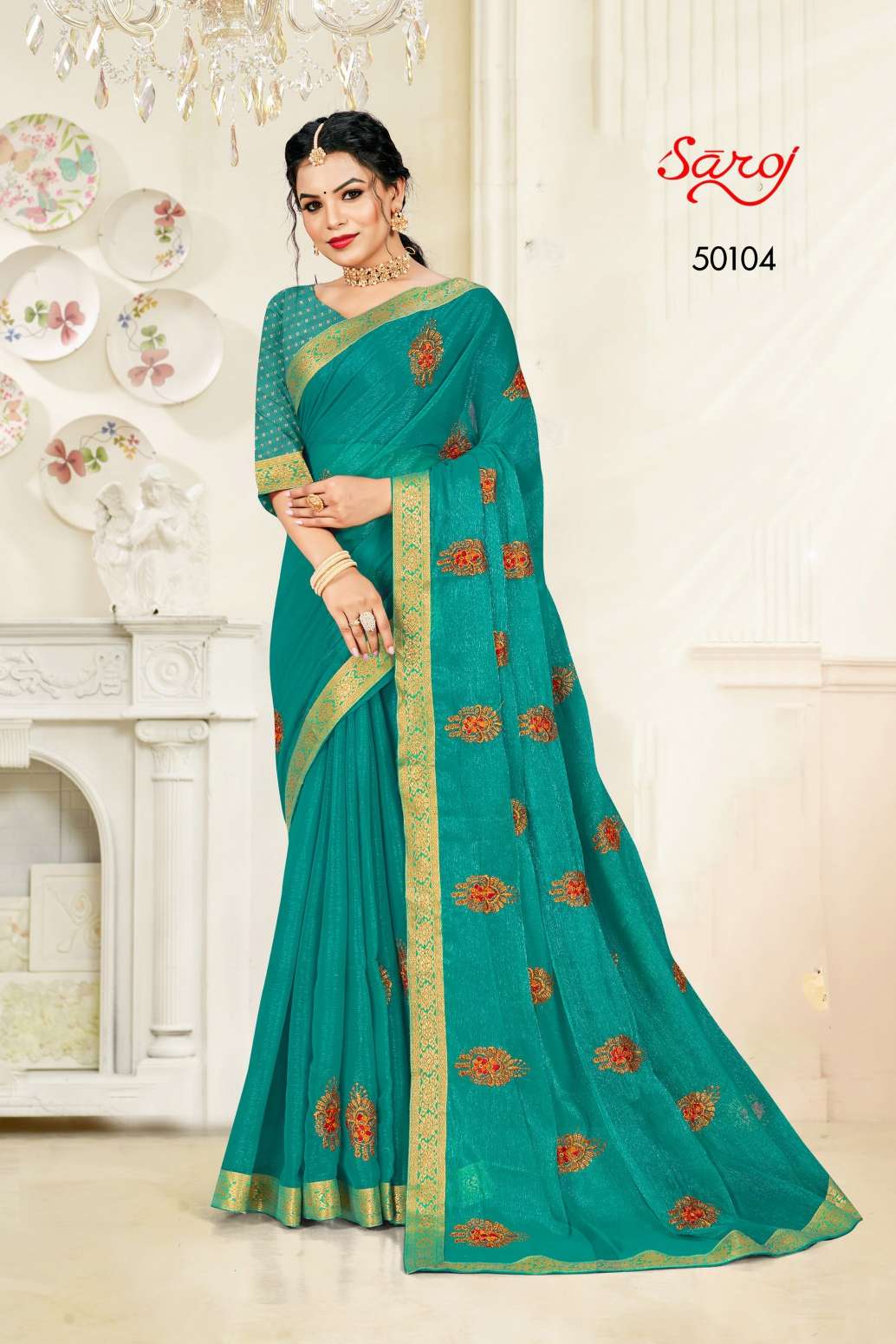 Saroj textile presents Shraddha vol-5 casual sarees catalogue