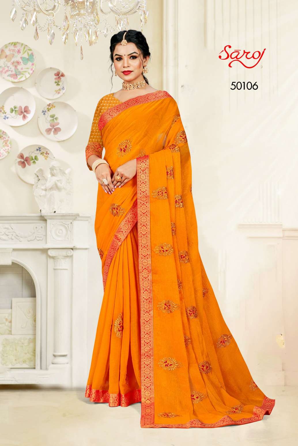 Saroj textile presents Shraddha vol-5 casual sarees catalogue