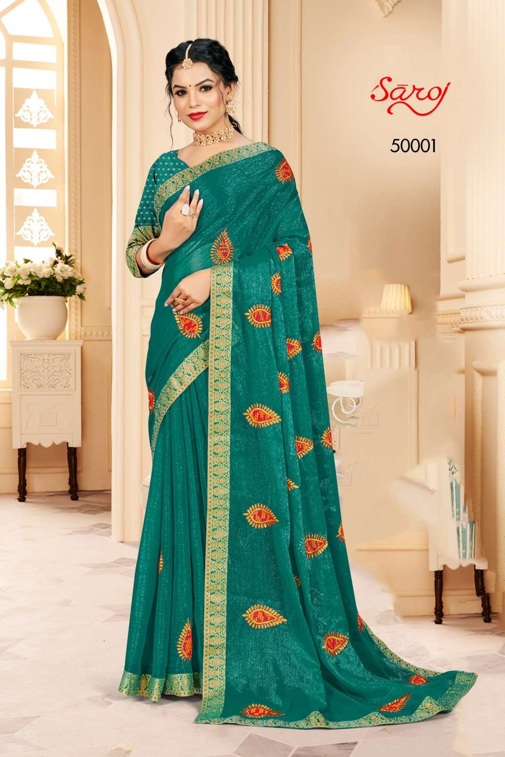 Saroj textile presents Shraddha vol-6 casual sarees catalogue