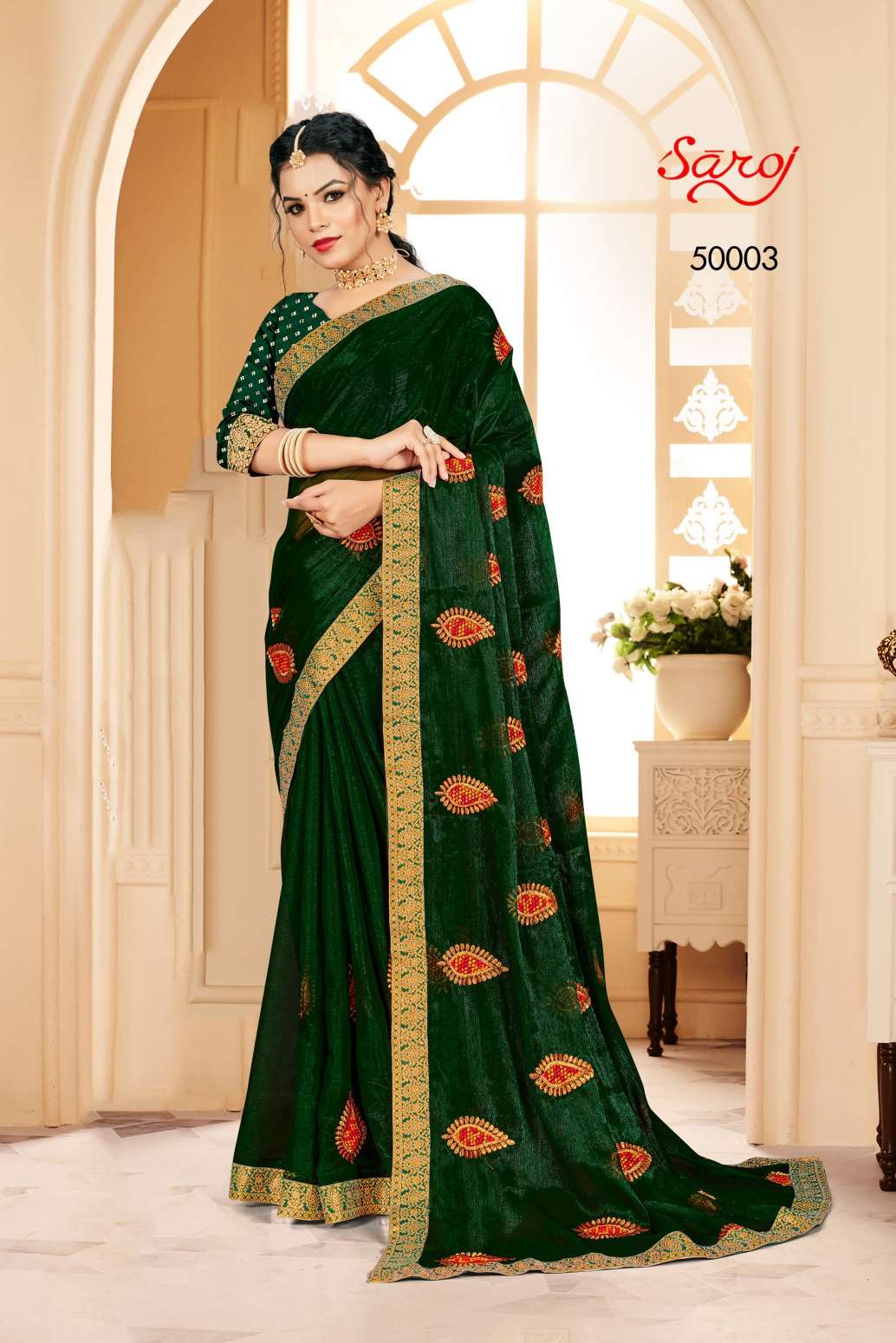 Saroj textile presents Shraddha vol-6 casual sarees catalogue