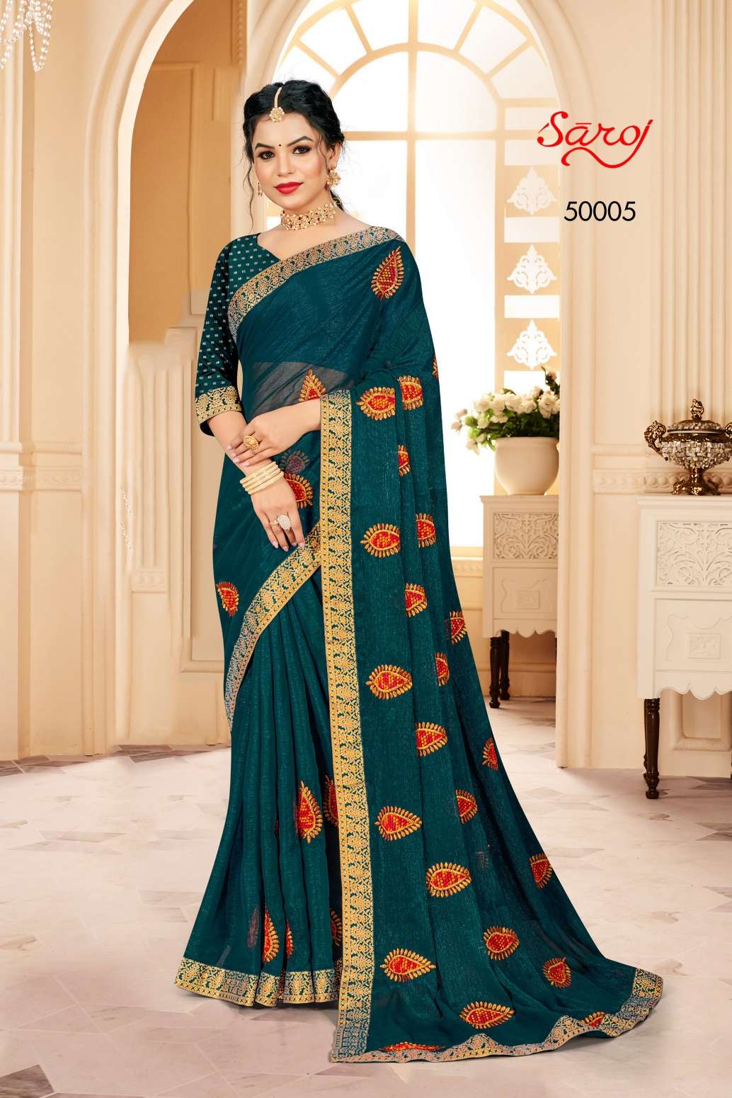 Saroj textile presents Shraddha vol-6 casual sarees catalogue