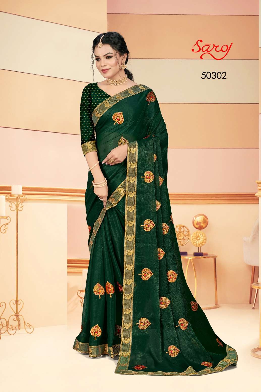 Saroj textile presents Shraddha vol-7 casual sarees catalogue