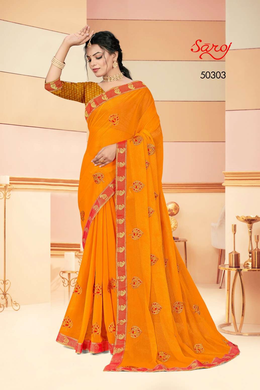 Saroj textile presents Shraddha vol-7 casual sarees catalogue