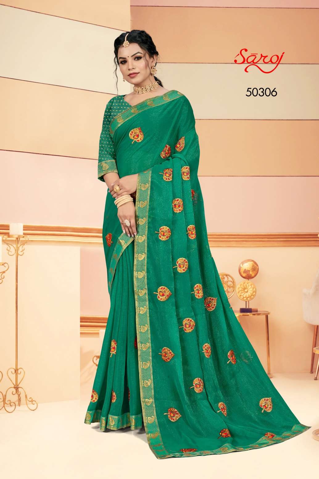 Saroj textile presents Shraddha vol-7 casual sarees catalogue