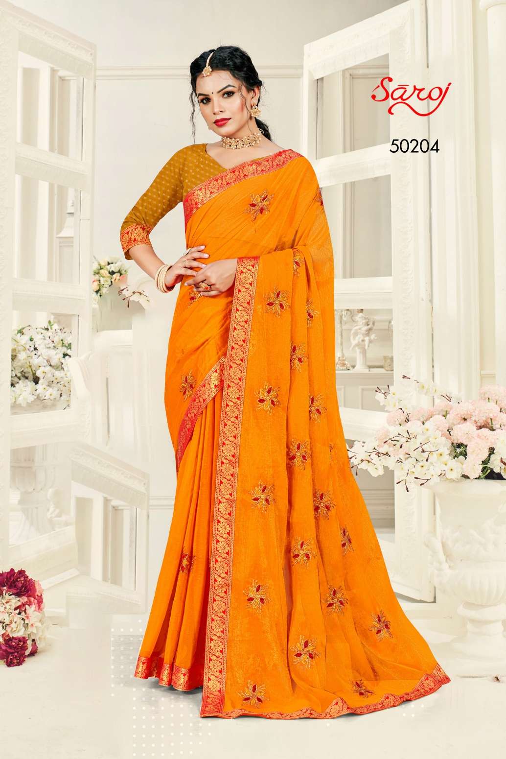 Saroj textile presents Shraddha vol-8 casual sarees catalogue