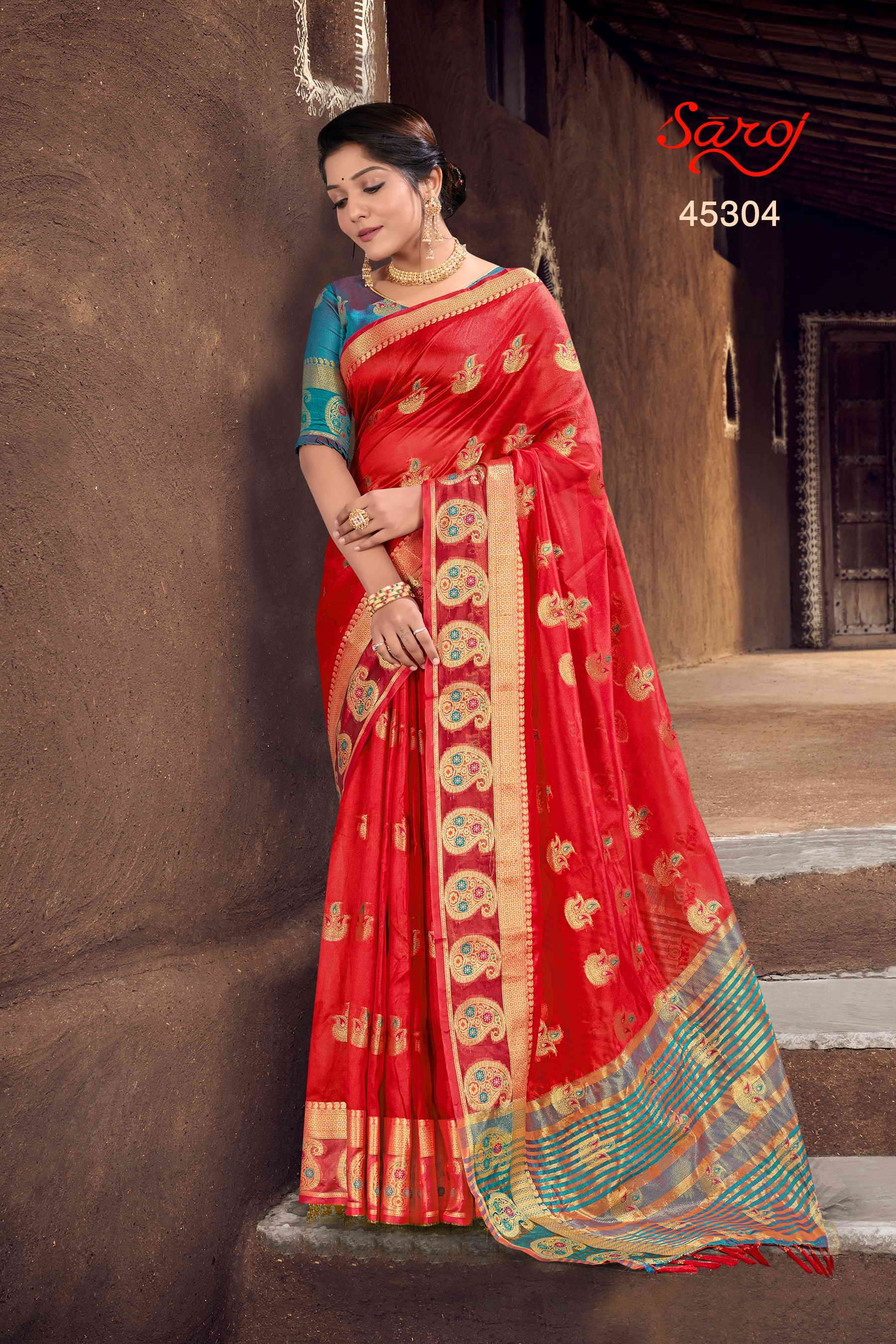 Saroj textile presents Shreekala Designer silk sarees catalogue