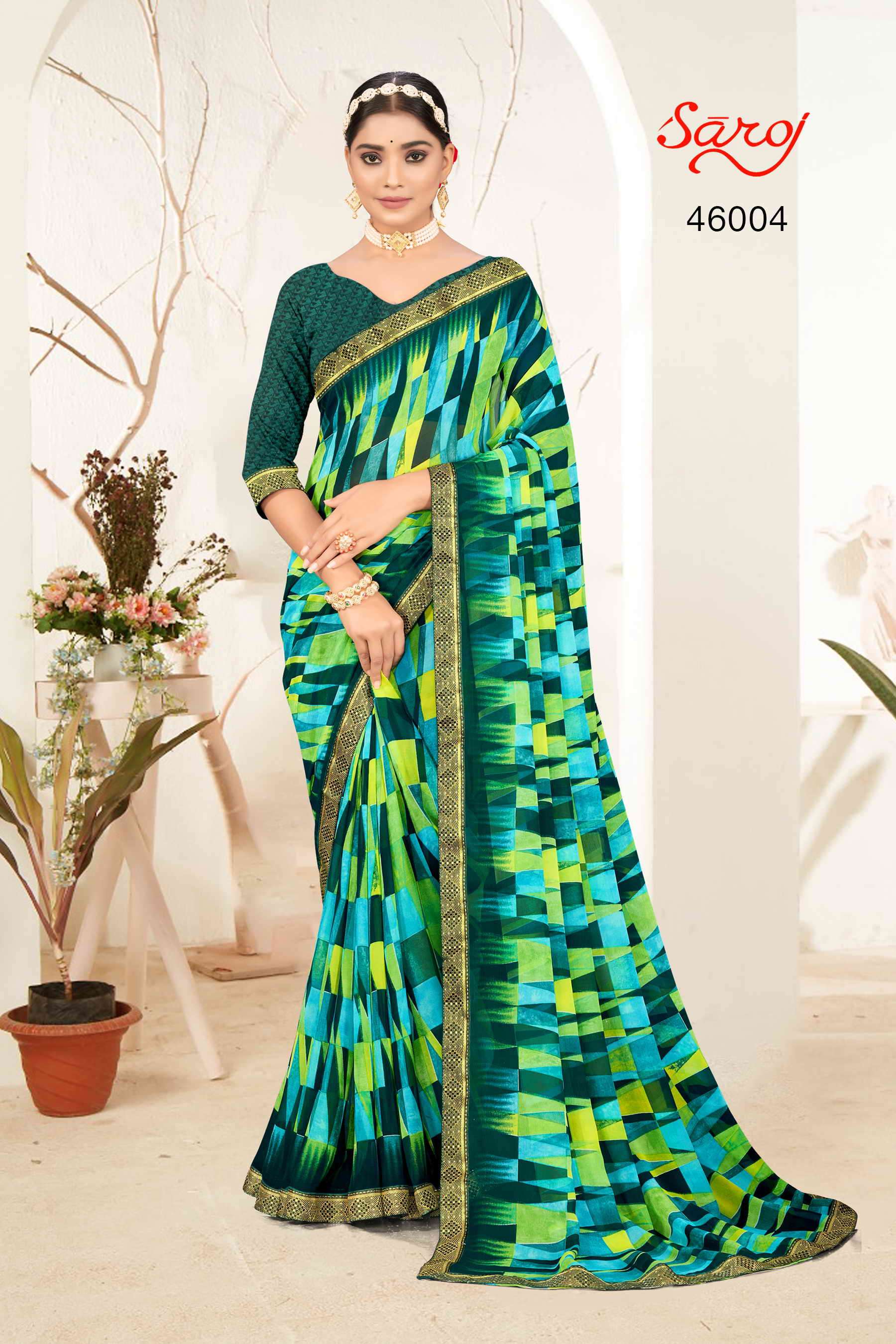 Saroj textile presents Sweet Melody Printed Designer Sarees Catalogue