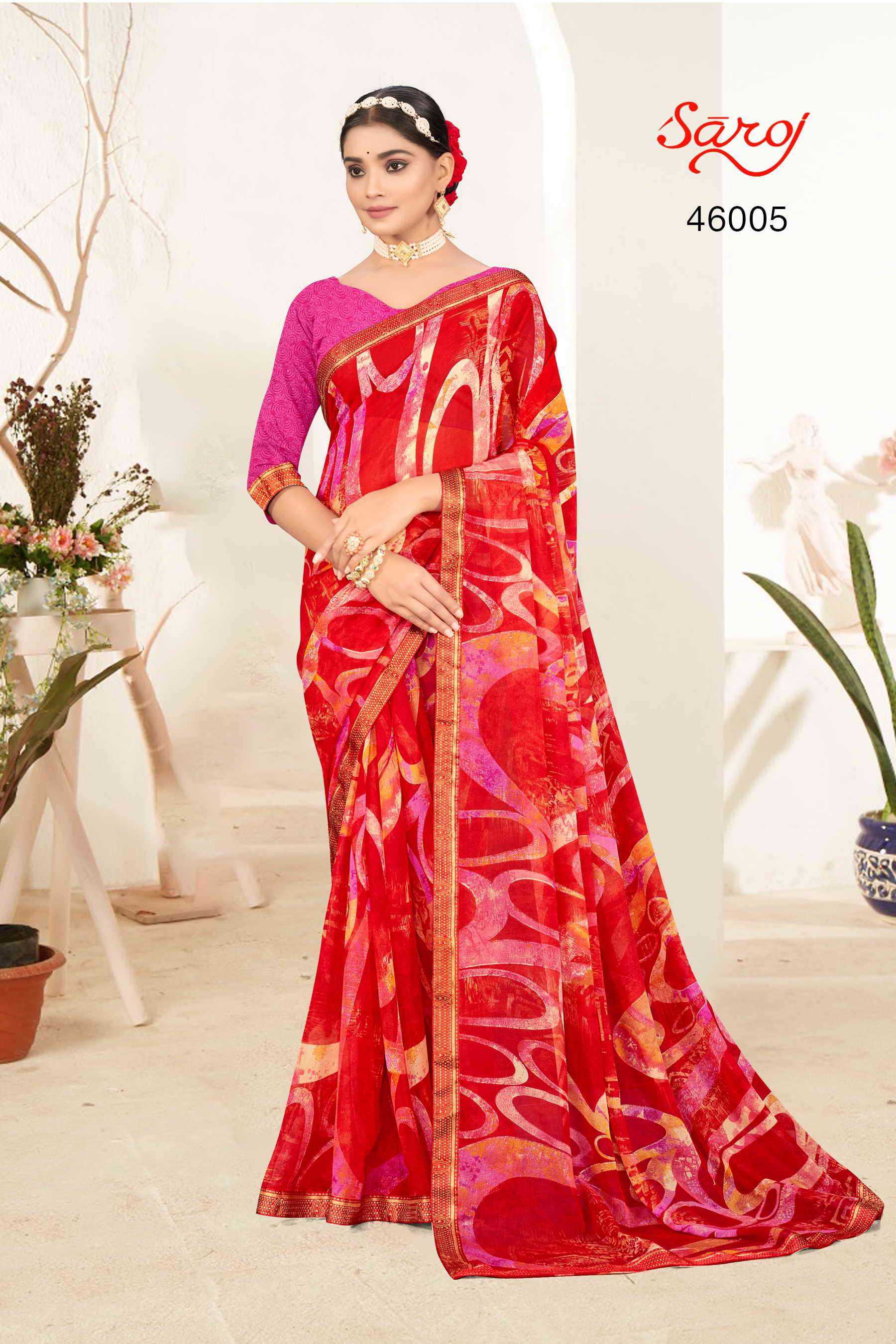 Saroj textile presents Sweet Melody Printed Designer Sarees Catalogue