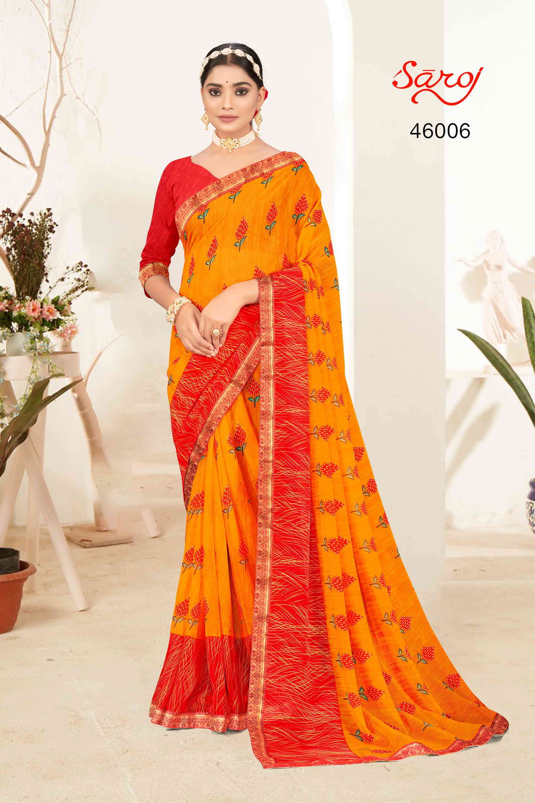 Saroj textile presents Sweet Melody Printed Designer Sarees Catalogue