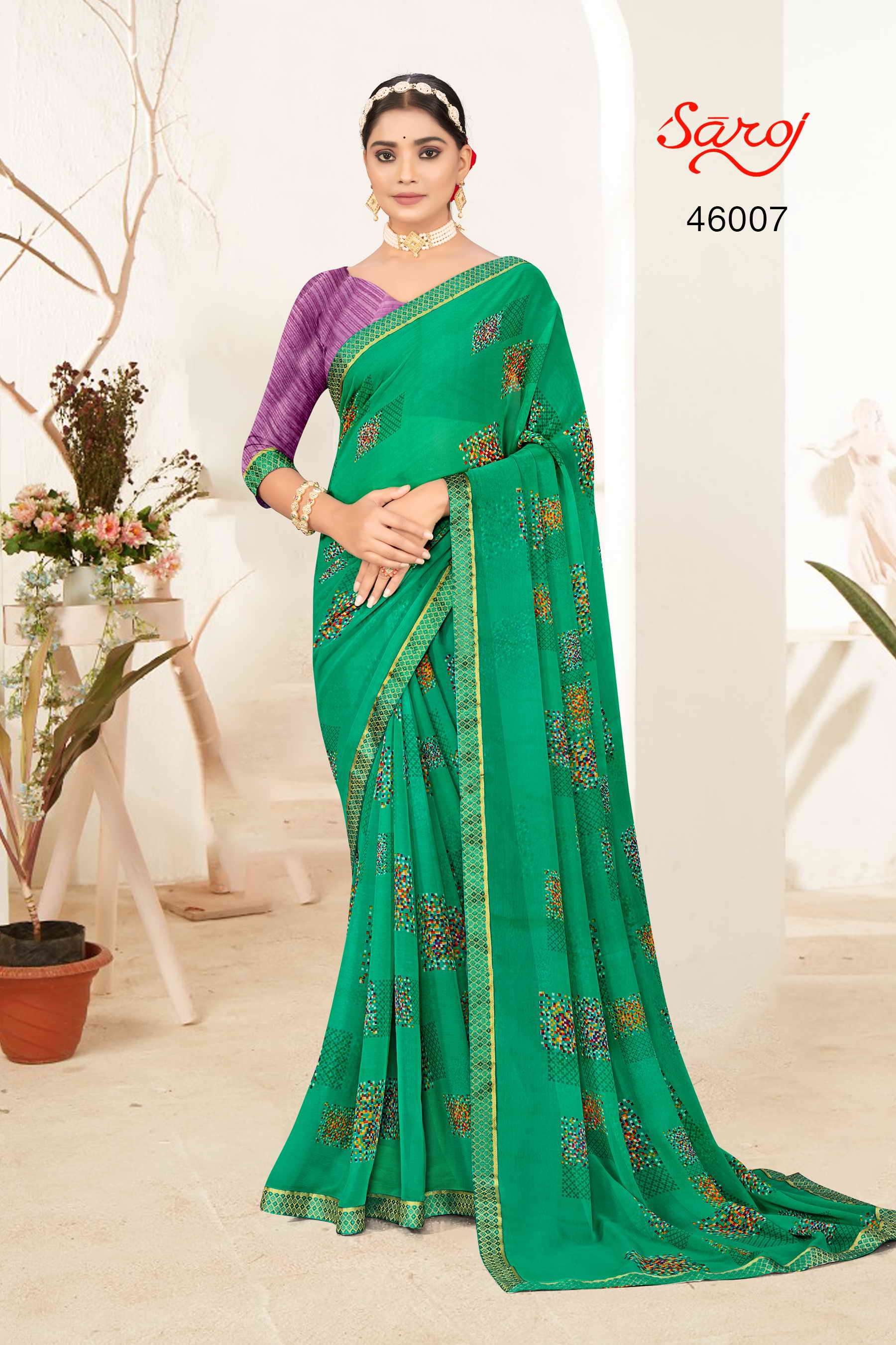 Saroj textile presents Sweet Melody Printed Designer Sarees Catalogue