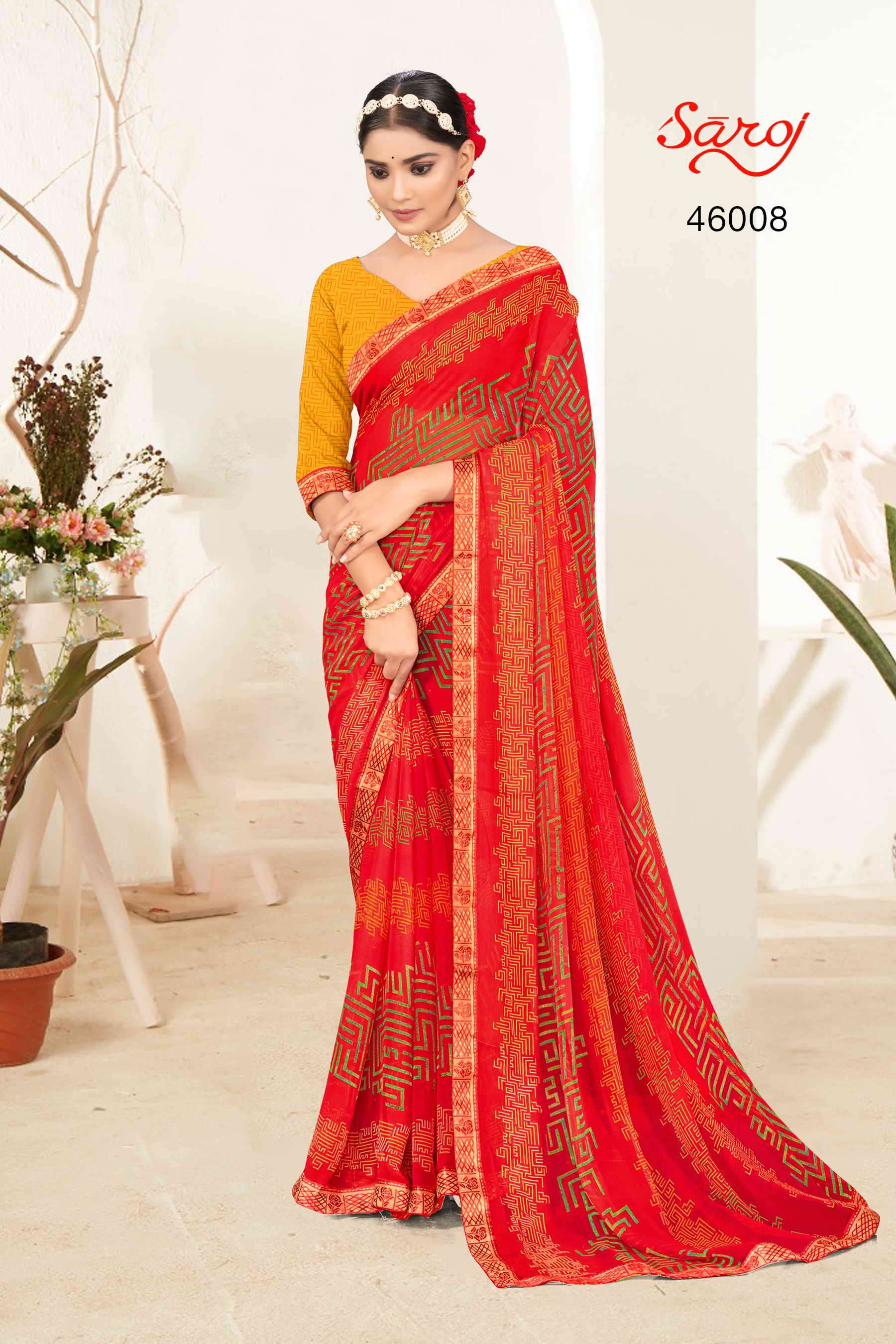 Saroj textile presents Sweet Melody Printed Designer Sarees Catalogue